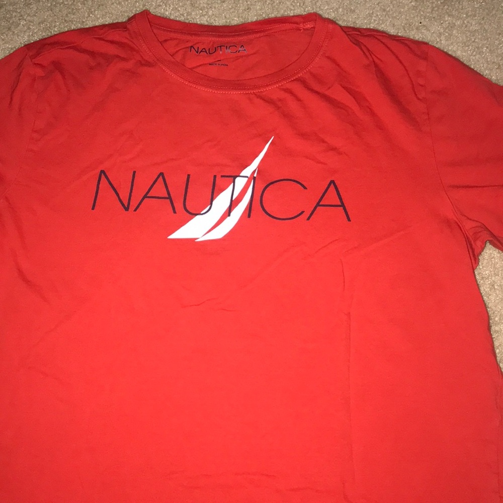 Red Nautica Shirt